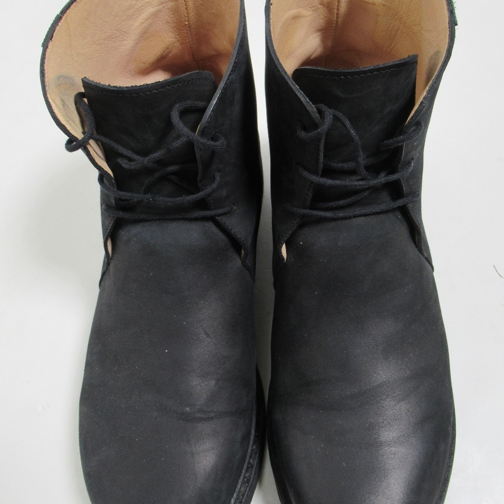 Paraboot Men's Lace Up Leather Boot Paratex Soles Black 7.5 US / 6.5 UK / 40 EU